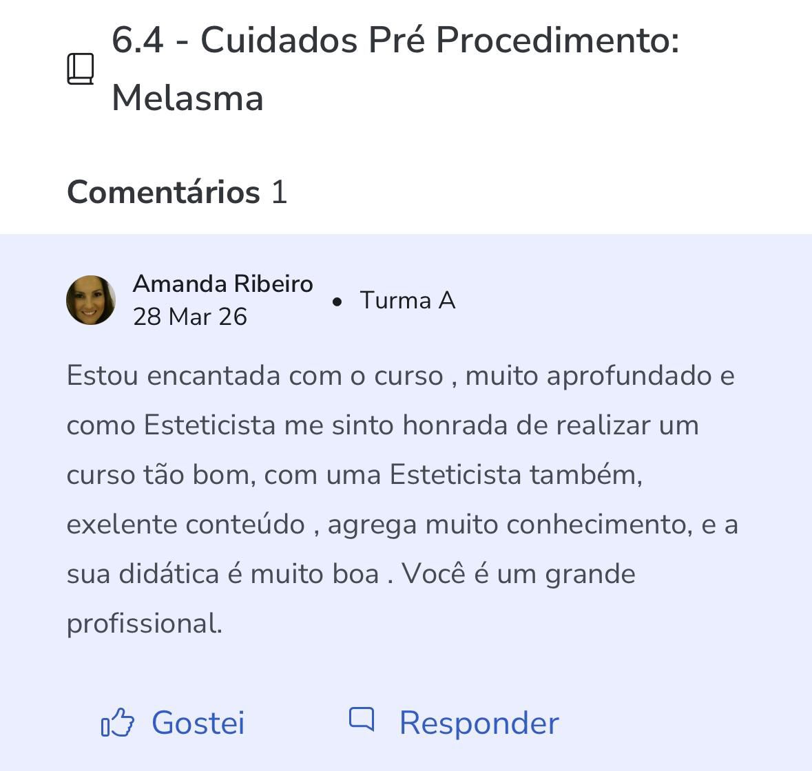 Feedback aluna